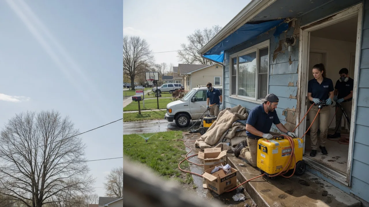 Basement Flood Cleanup in Byhalia, MS near me